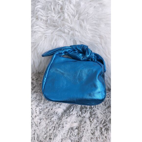 Cuyana Mini Bow Bag Cobalt one size - Picture 4 of 8